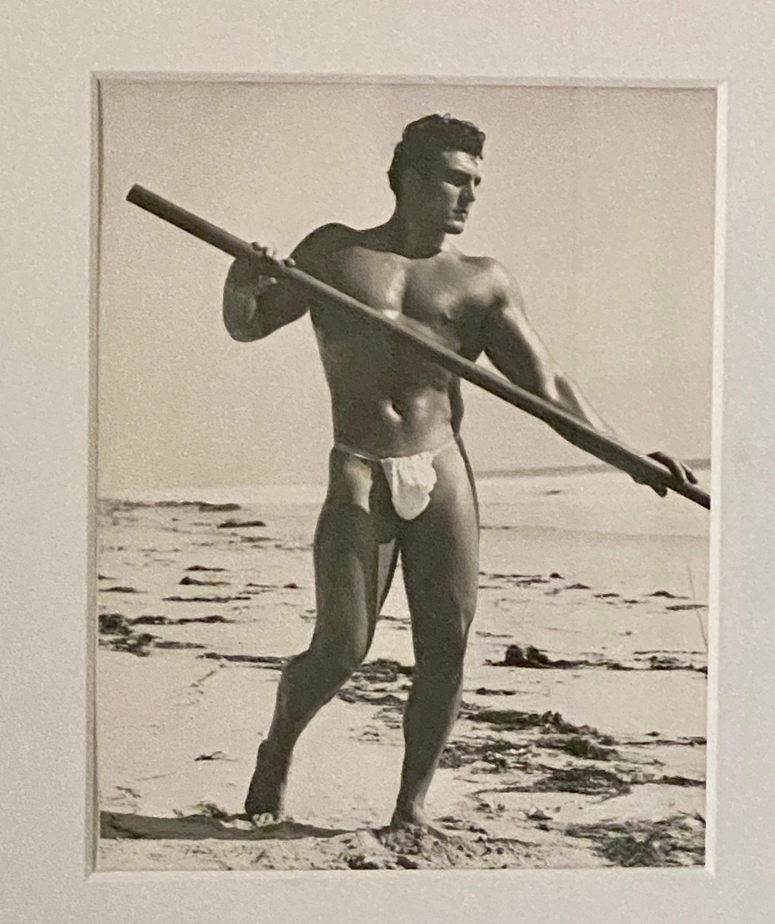 Bruce of Los Angeles Vintage Original Male Physique Photograph of Carl Venus For Sale 2