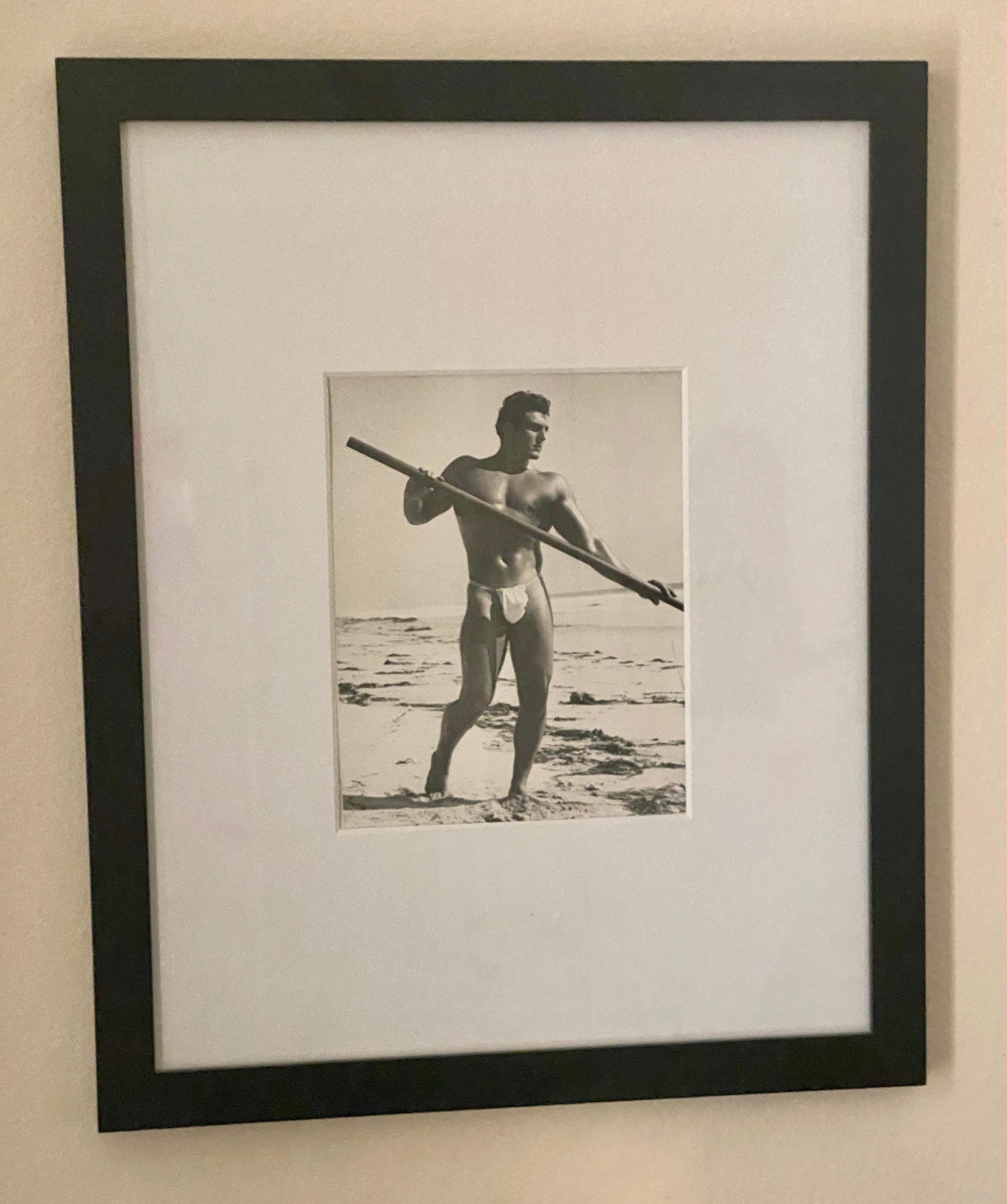  Bruce of Los Angeles Vintage Original Male Physique Photograph of Carl Venus For Sale 4