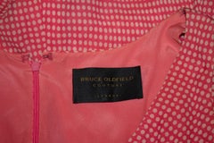 Bruce Oldfield Couture Silk Spot Dress