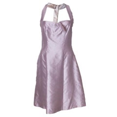 Vestido de cóctel de seda de Bruce Oldfield