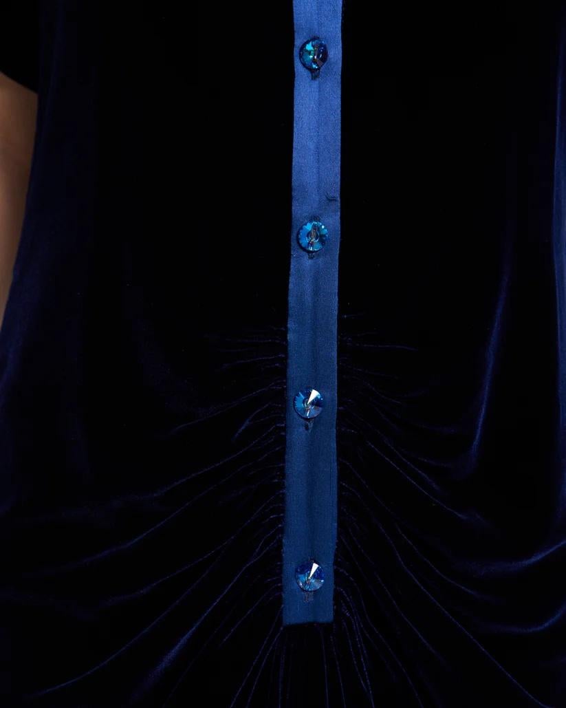 De las mujeres Vestido de terciopelo Bruce Oldfield en venta
