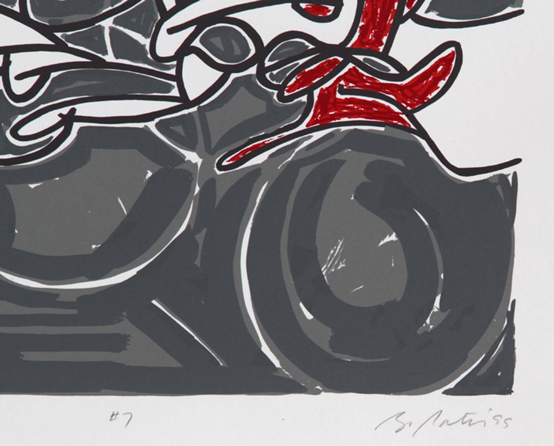 Serie Bayard #7, Serigrafia astratta di Bruce Porter in vendita 1