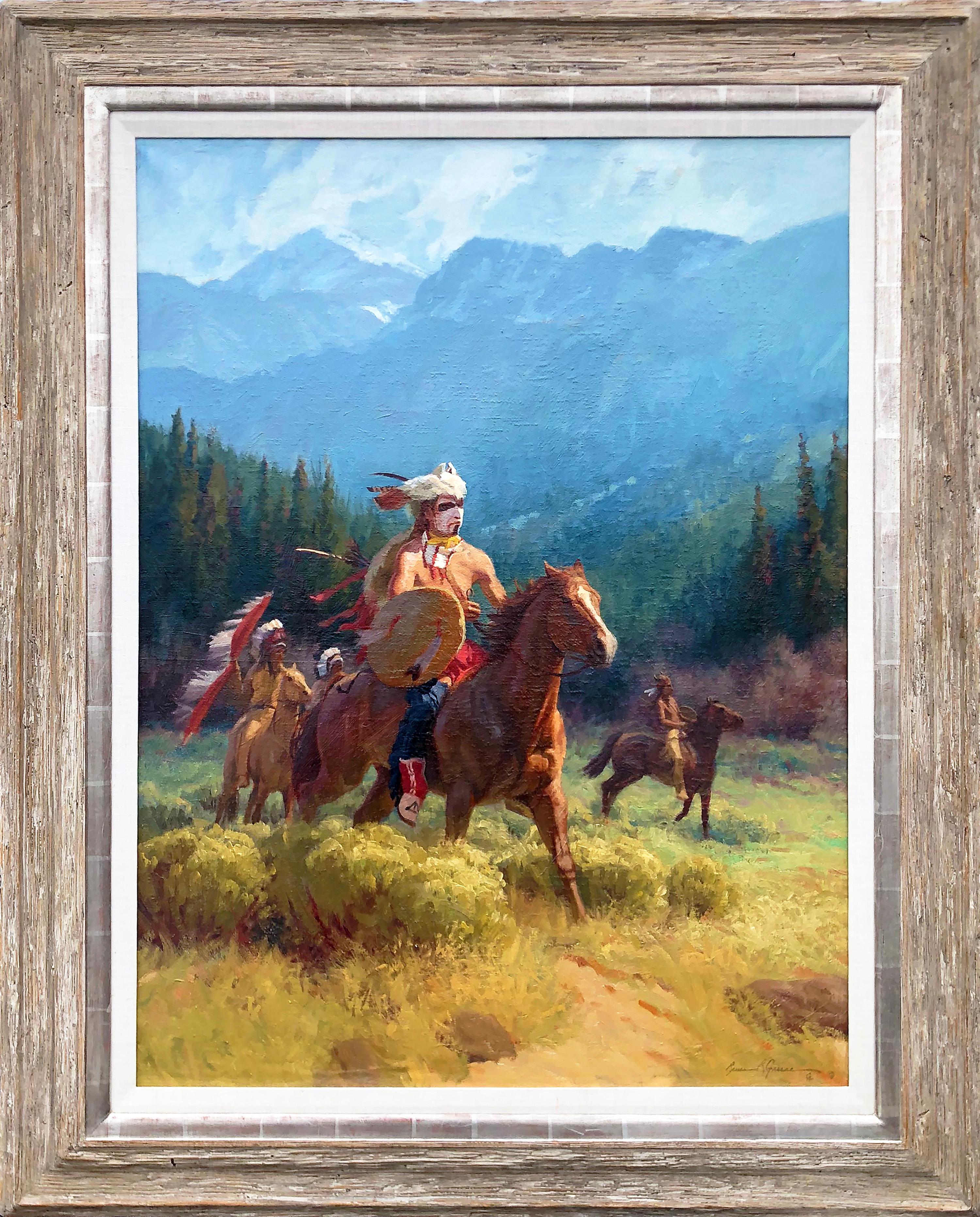 Explorando el Valle - Painting de Bruce R. Greene