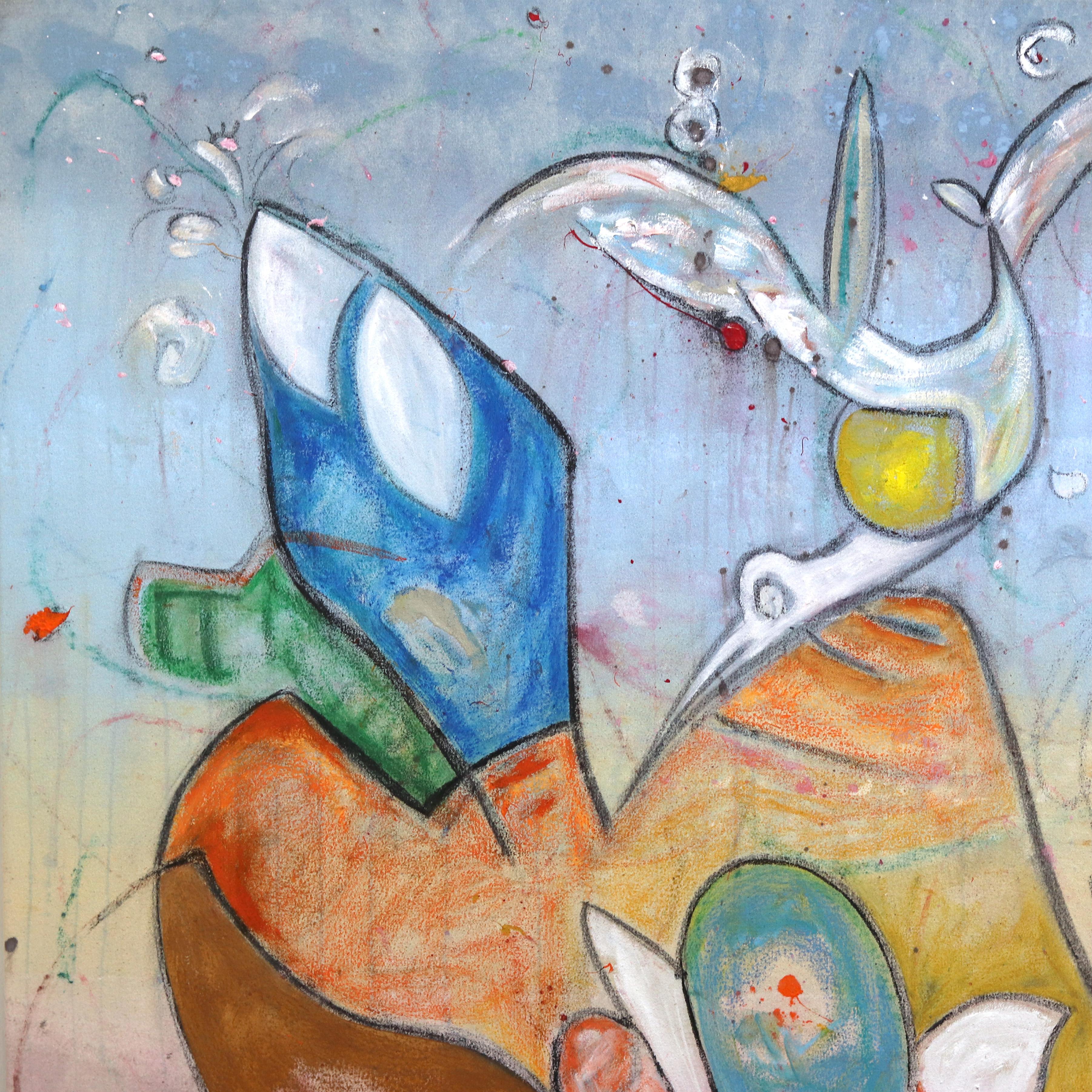 The paintings of Bruce Rubenstein seamlessly marry sophistication with affordability. His original art merges the creative attitudes of the two distinct art hot spots of New York and Los Angeles. Rubenstein's work has a rigid edge and strong