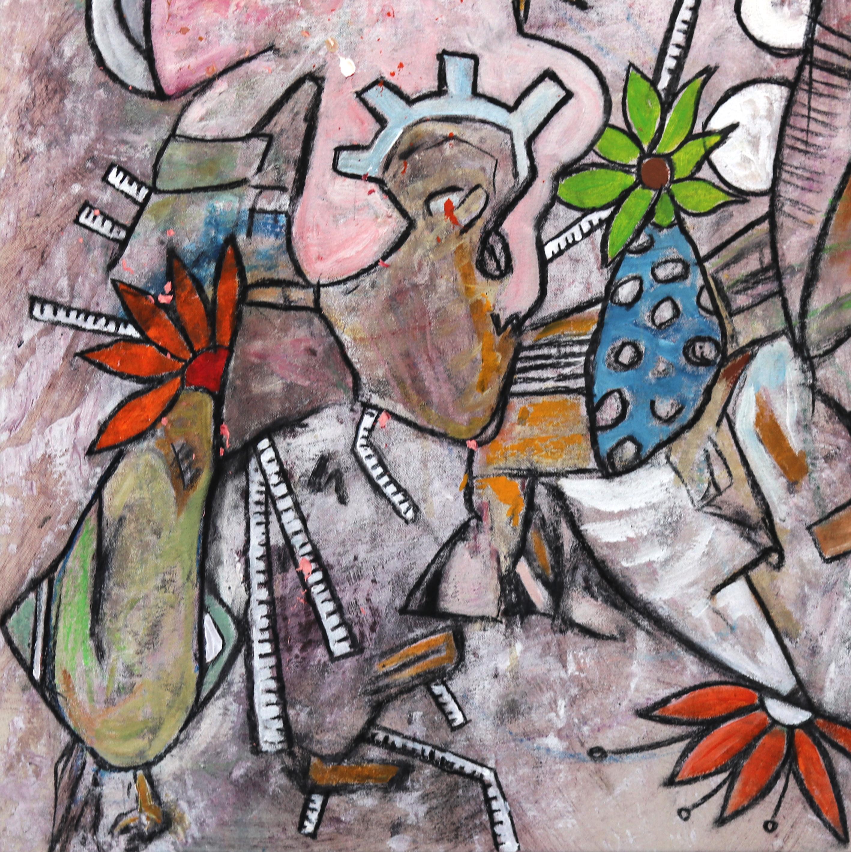 The paintings of Bruce Rubenstein seamlessly marry sophistication with affordability. His original art merges the creative attitudes of the two distinct art hot spots of New York and Los Angeles. Rubenstein's work has a rigid edge and strong