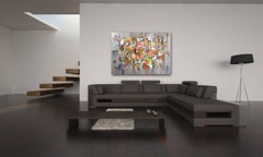 Shiny Happy People - Large-Scale Original Artwork - Ready to Hang