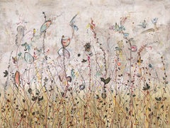 Texas I. Hill Country Jr. - Pittura originale di paesaggio astratto su tela