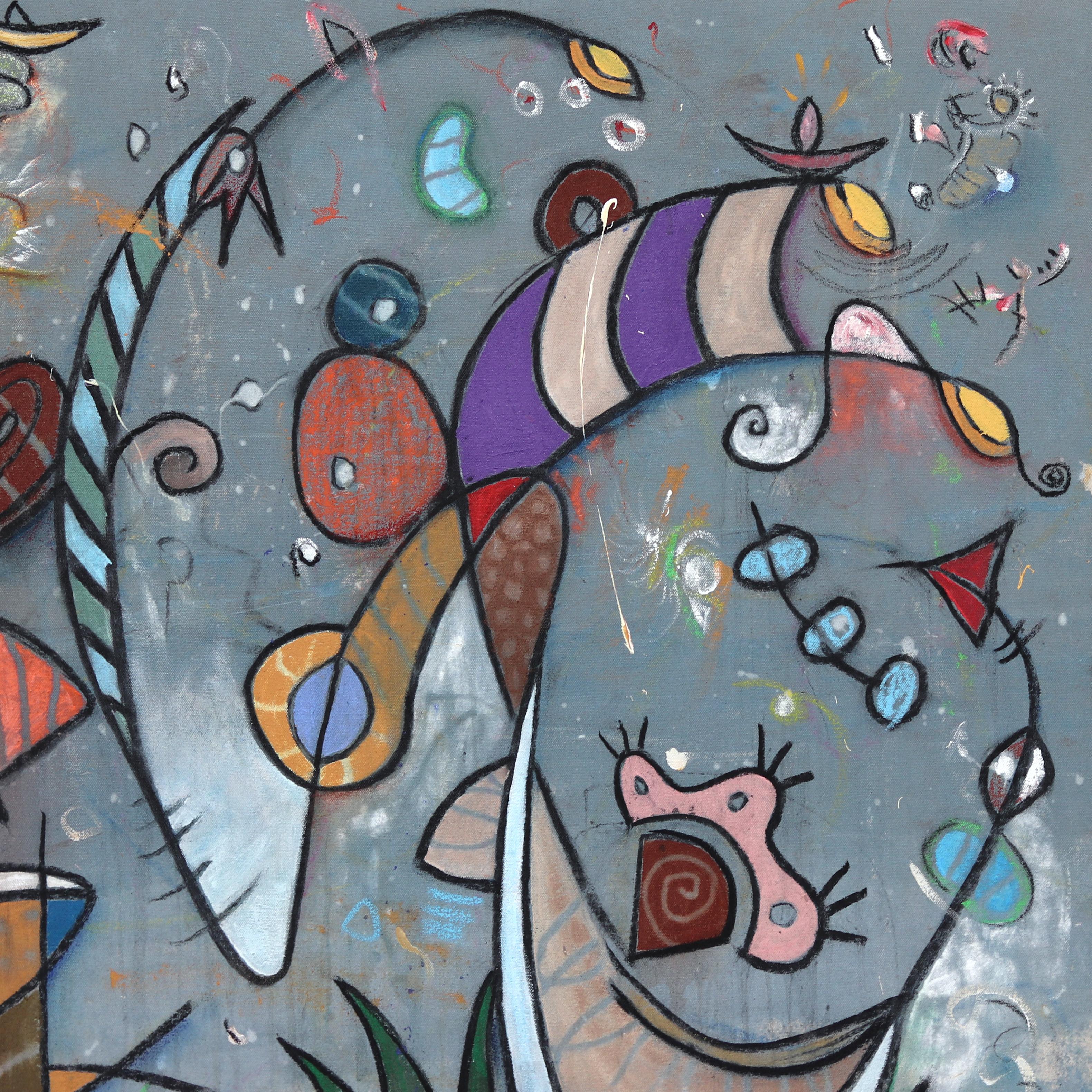 The paintings of Bruce Rubenstein seamlessly marry sophistication with affordability. His original art merges the creative attitudes of the two distinct art hot spots of New York and Los Angeles. Rubenstein's work has a rigid edge and strong