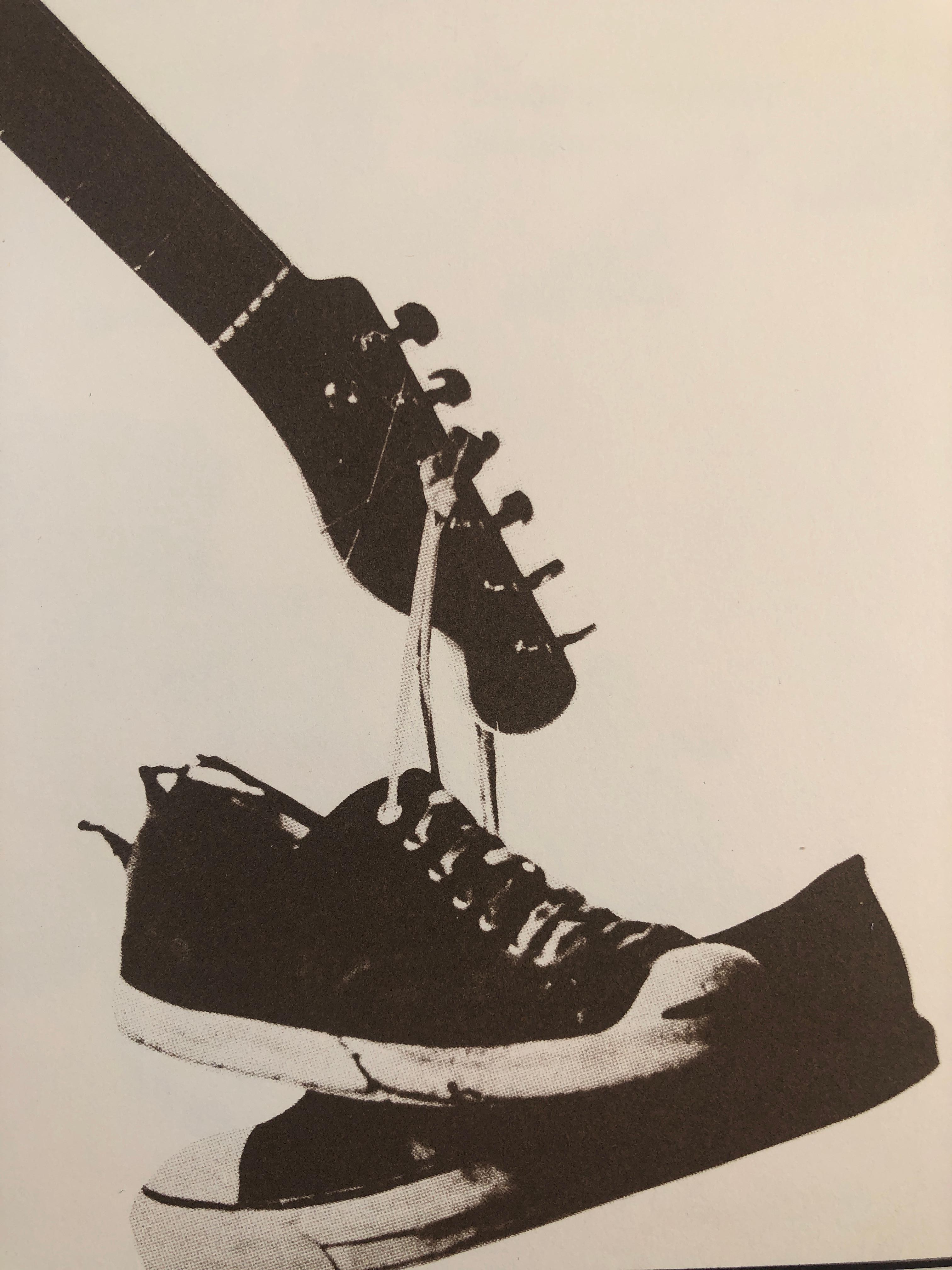 American Bruce Springsteen Original Vintage Concert Poster, The Bottom Line, NY, 1975