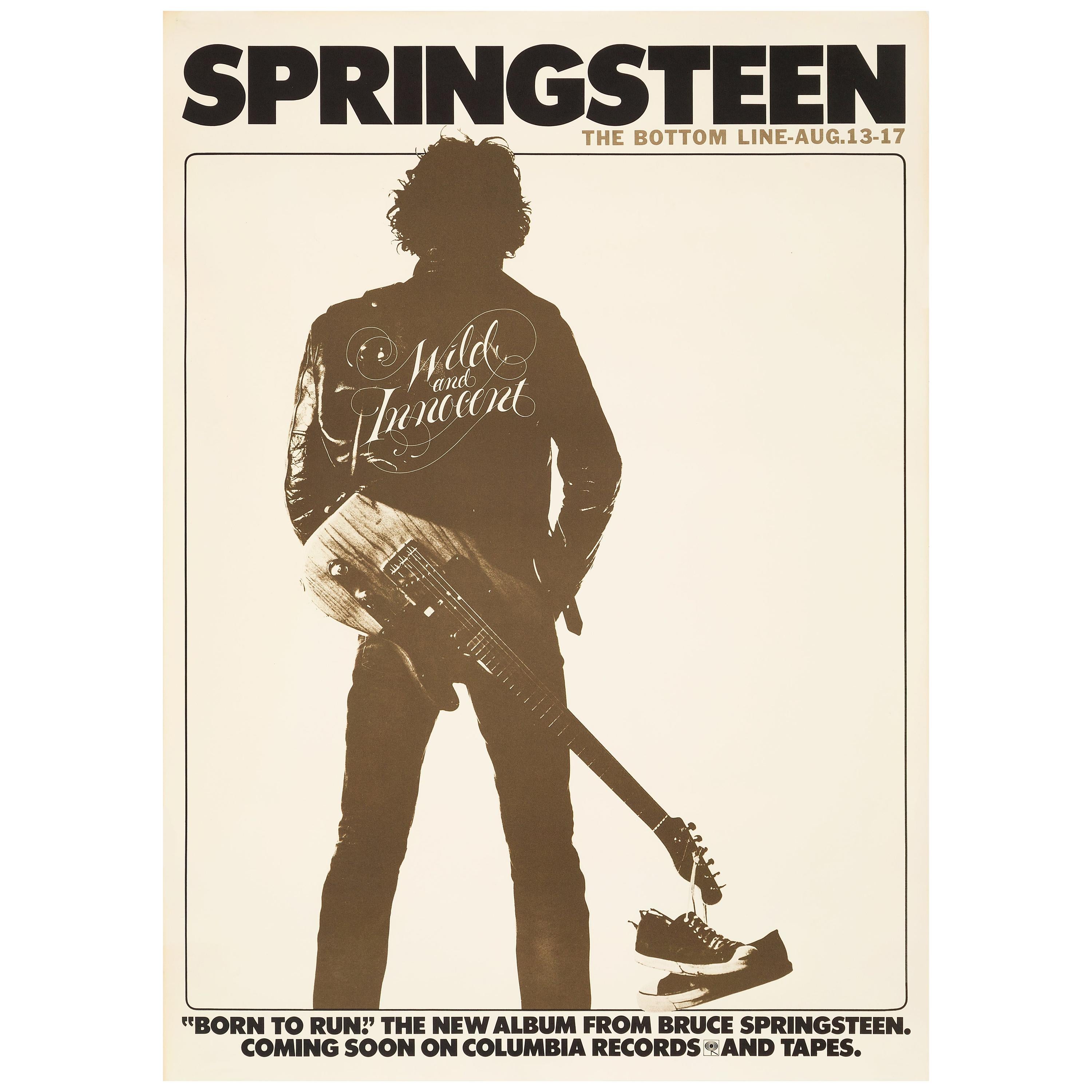 Brig diakritisk Dræbte Bruce Springsteen Poster - For Sale on 1stDibs | bruce springsteen posters  for sale, bruce springsteen concert poster, bruce springsteen tour poster