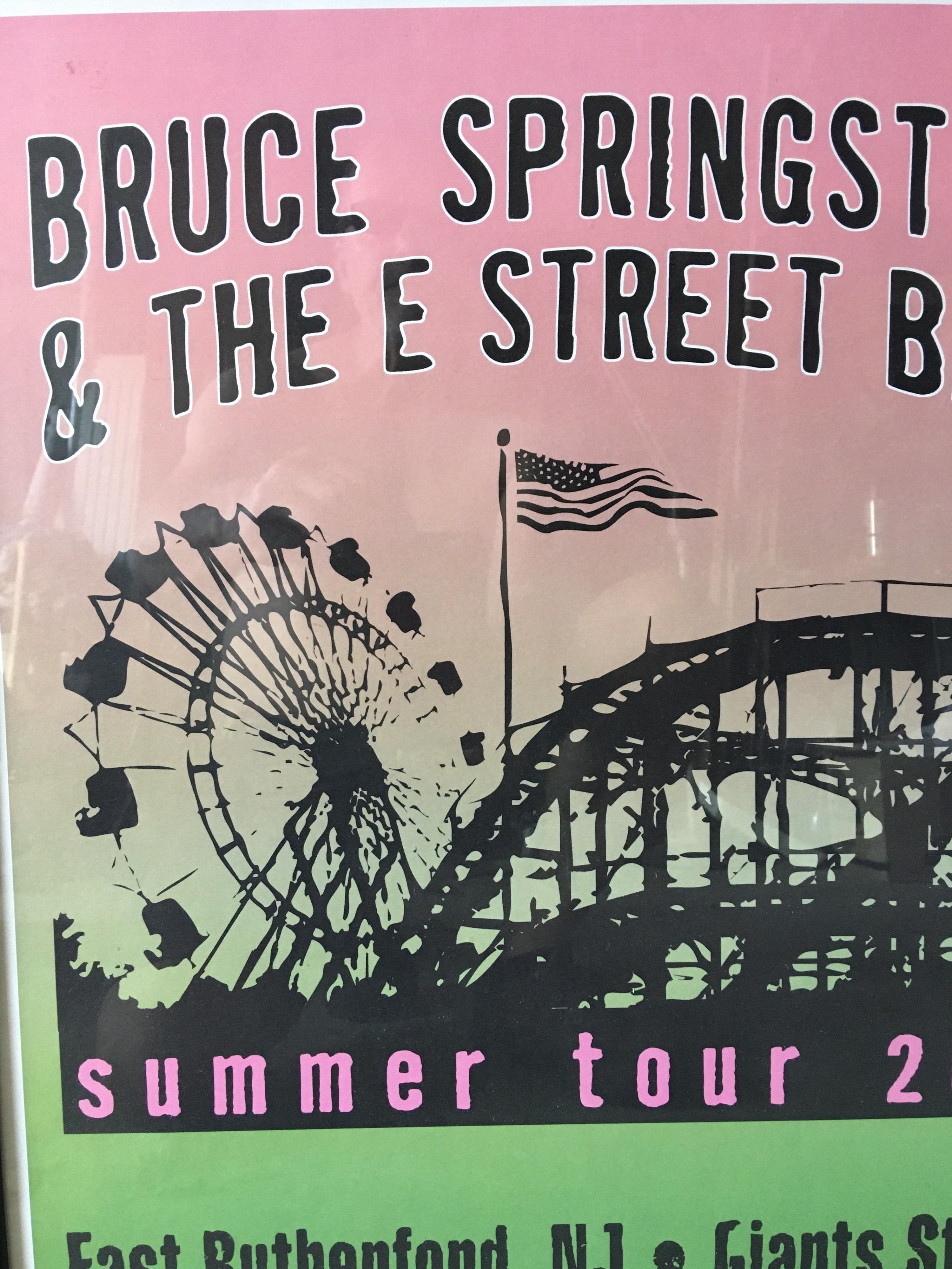 springsteen on broadway poster