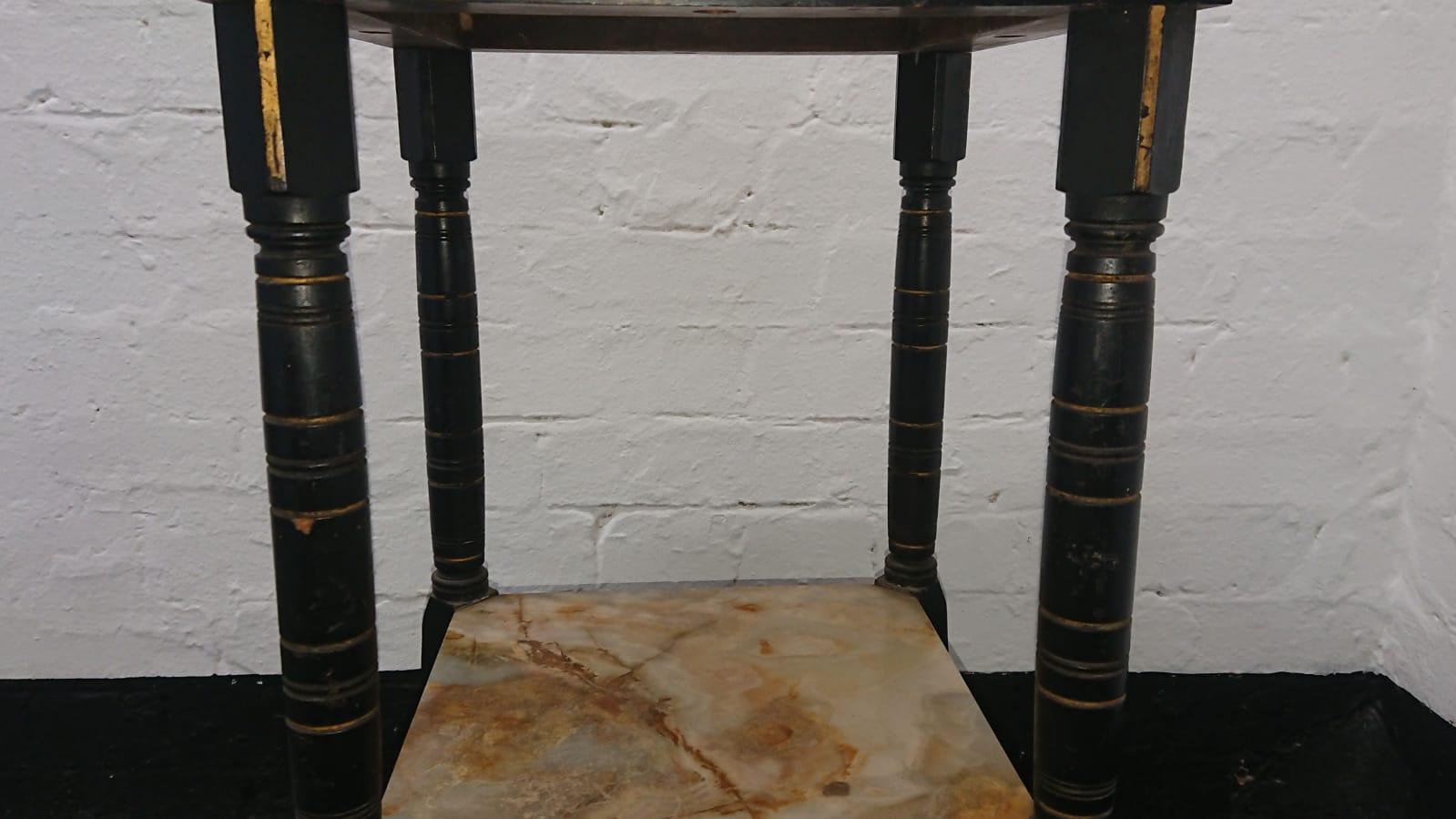 Bruce Talbert, Style of, Probably by Gillows, an Aesthetic Movement Side Table In Good Condition For Sale In London, GB