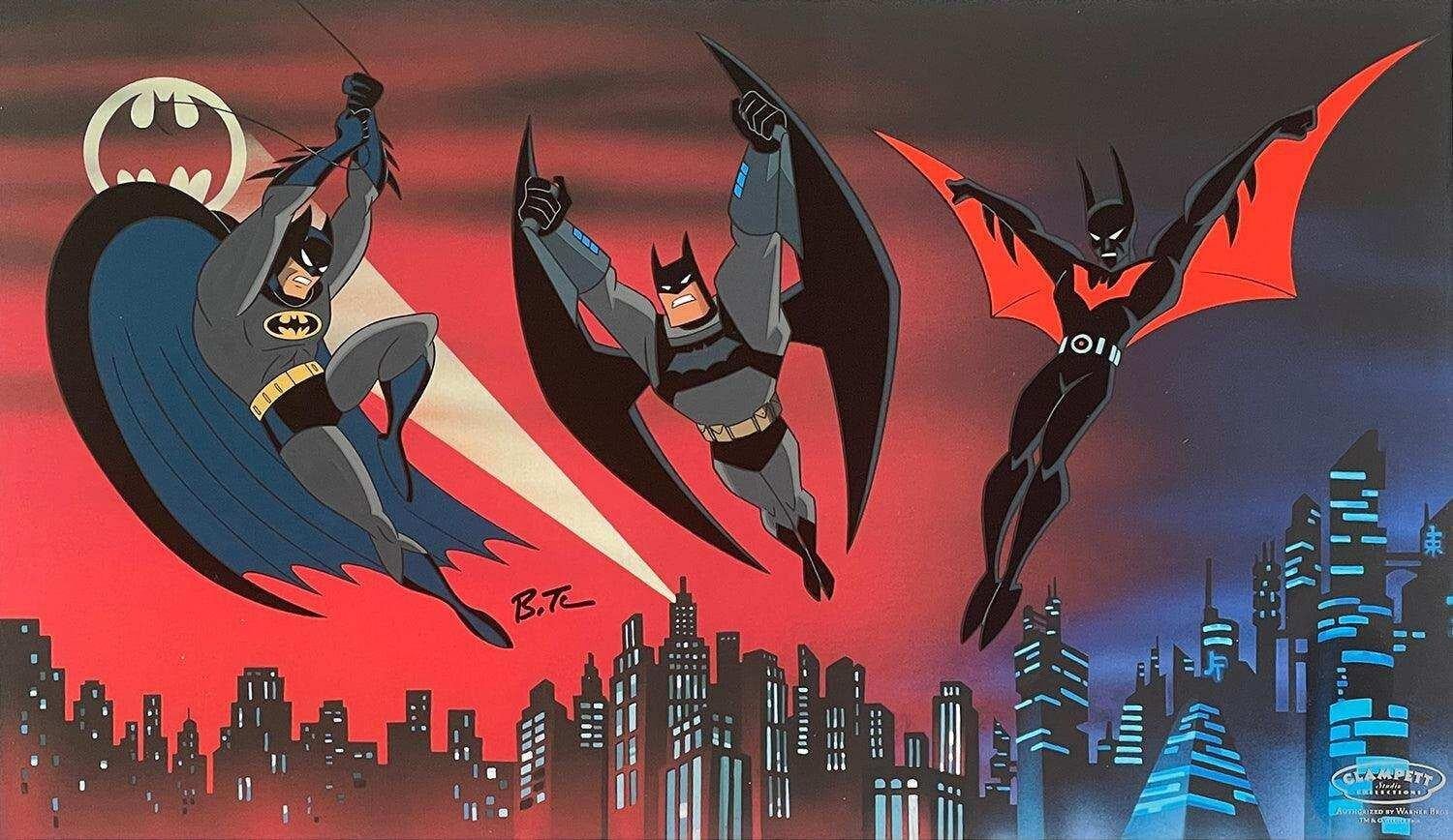 Batman and Beyond signé par Bruce Timm