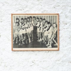 Bruce Weber Black And White Photographic Print Framed, circa 1980