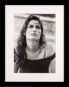 Rosemary Mc Groth by Weber-Black&white fashion photography, woman portrait, 1981
