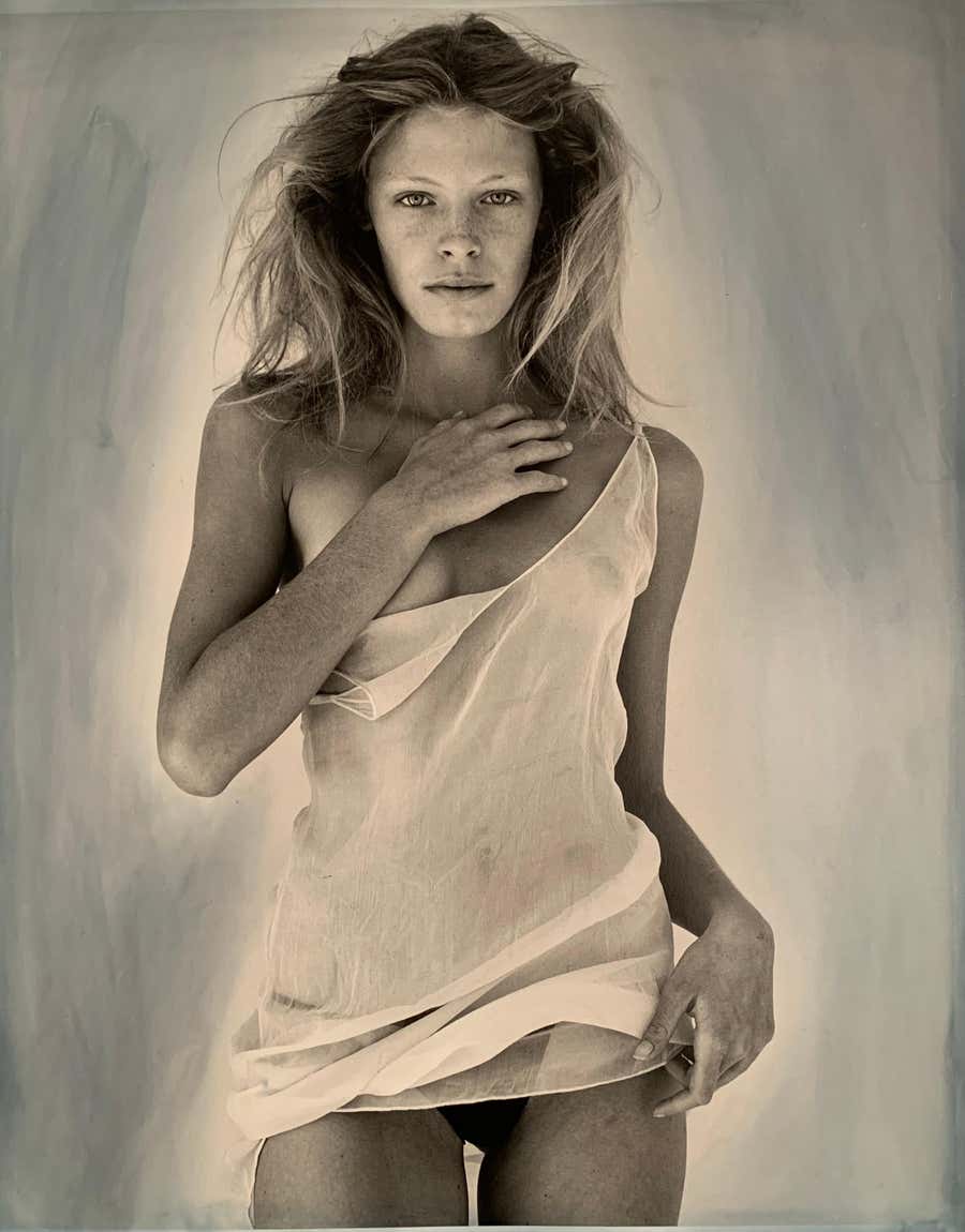 Tanga Moreau, Pirelli session for the 1998 Pirelli Cal, Hand tinted Print