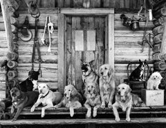 The Gang at Little Bear Ranch, McLeod, Montana