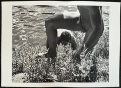 “Untitled (Nudes Climbing), 2007” Bruce Weber Unique Silver Print Signed