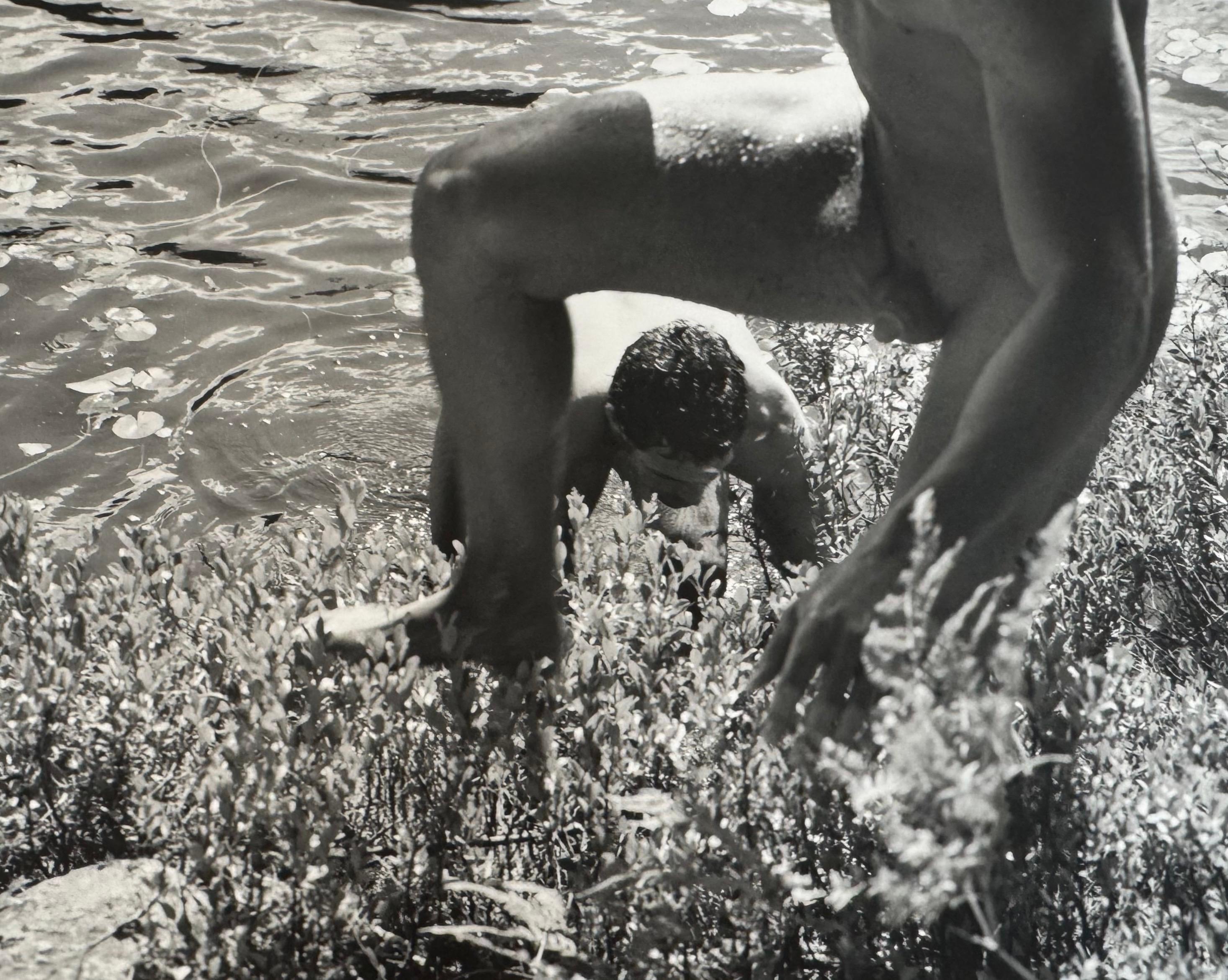 “Untitled (Nudes Climbing), 2007” Bruce Weber Unique Silver Print Signed