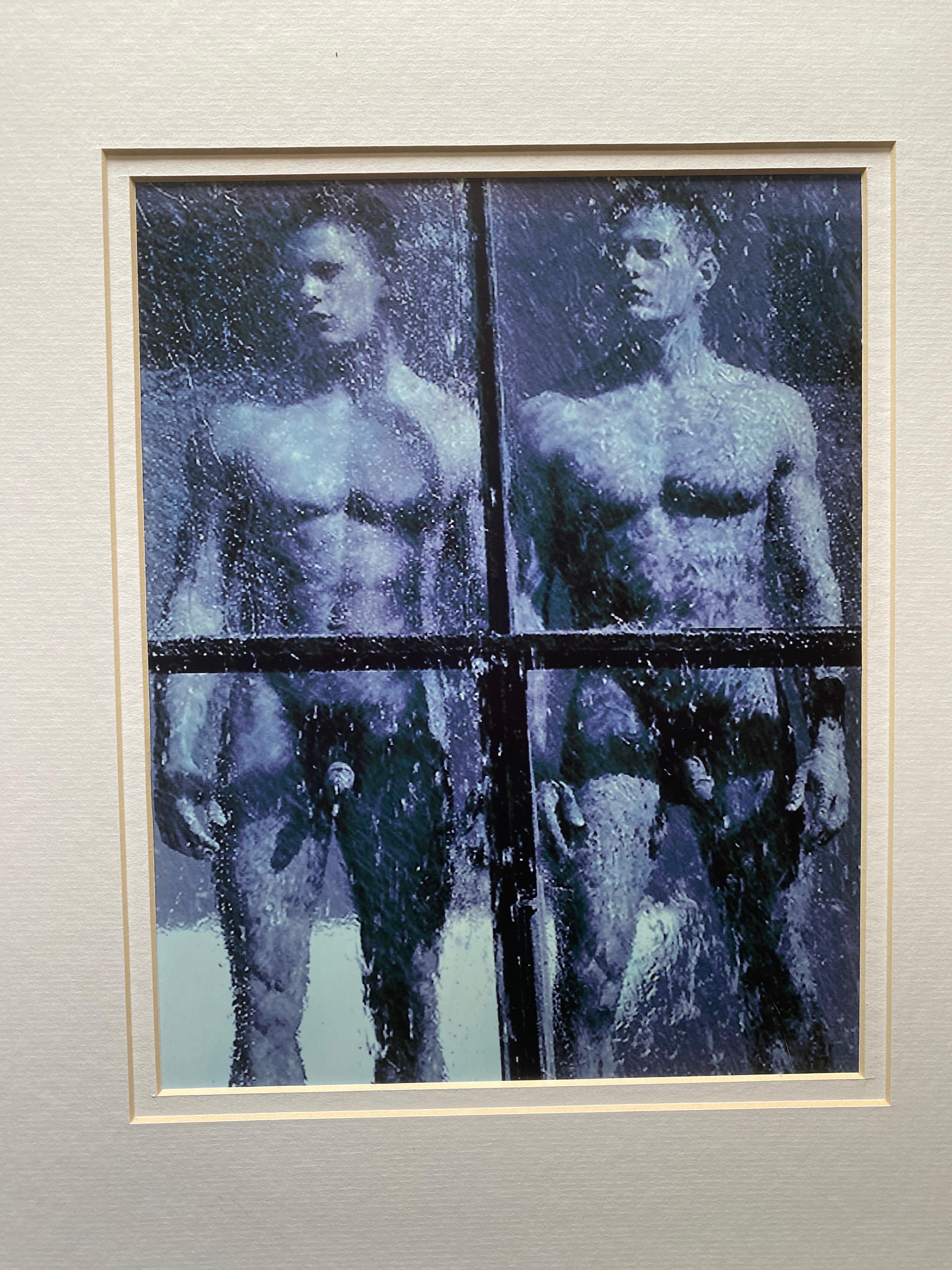 Américain Impression de Bruce Weber des Carlson Twins, 2000, ton sur ton, nu masculin mat et mat n°1   en vente