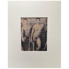 Bruce Weber Print of The Carlson Twins, 2000, Hand-Toned, Matted Male Nude #3