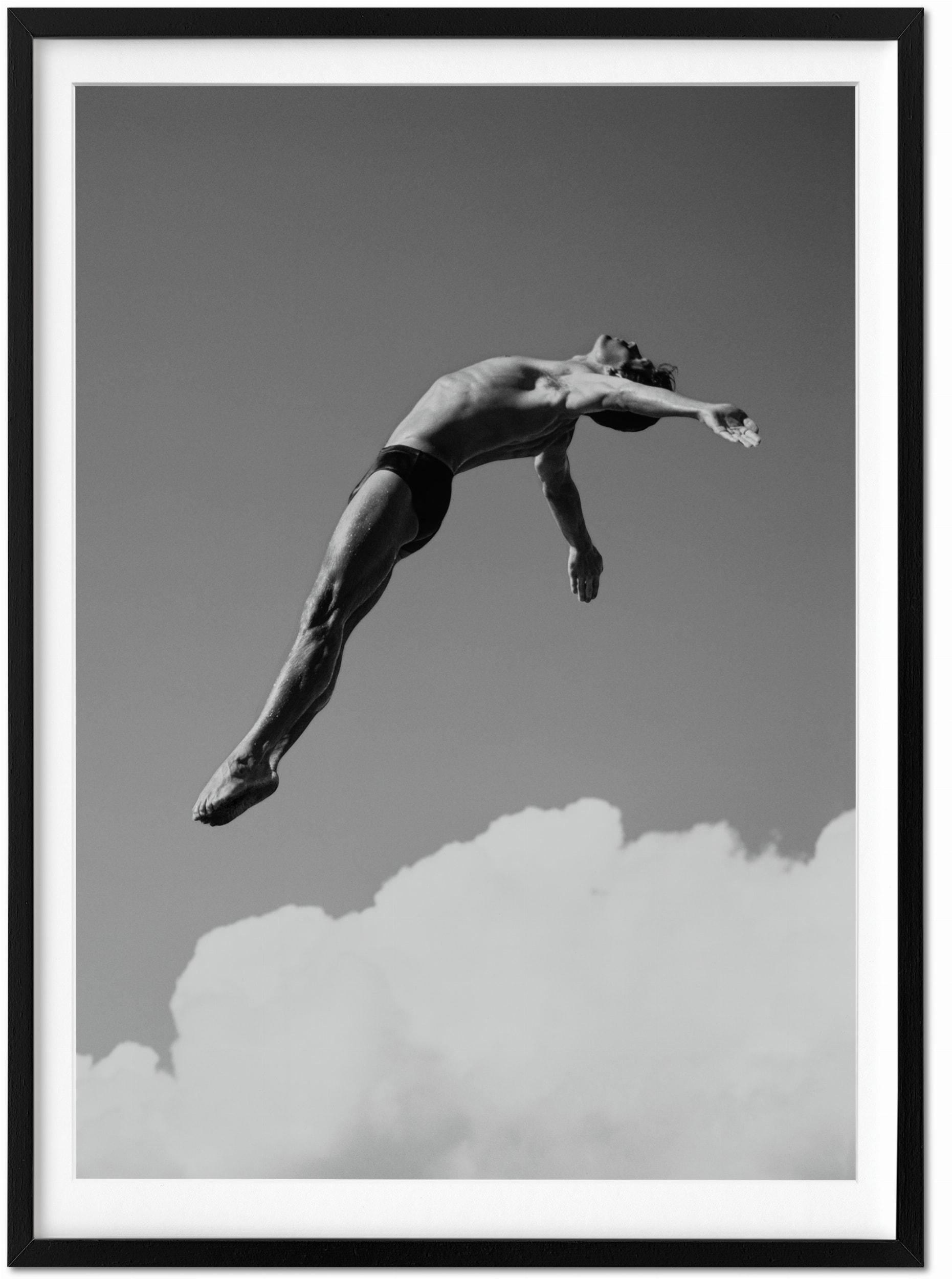 Bruce Weber Black and White Photograph – Meine Ausbildung. Limitierter signierter Schwarz-Weiß-Druck, Jeff Aquilon, Hawaii 82 & Buch