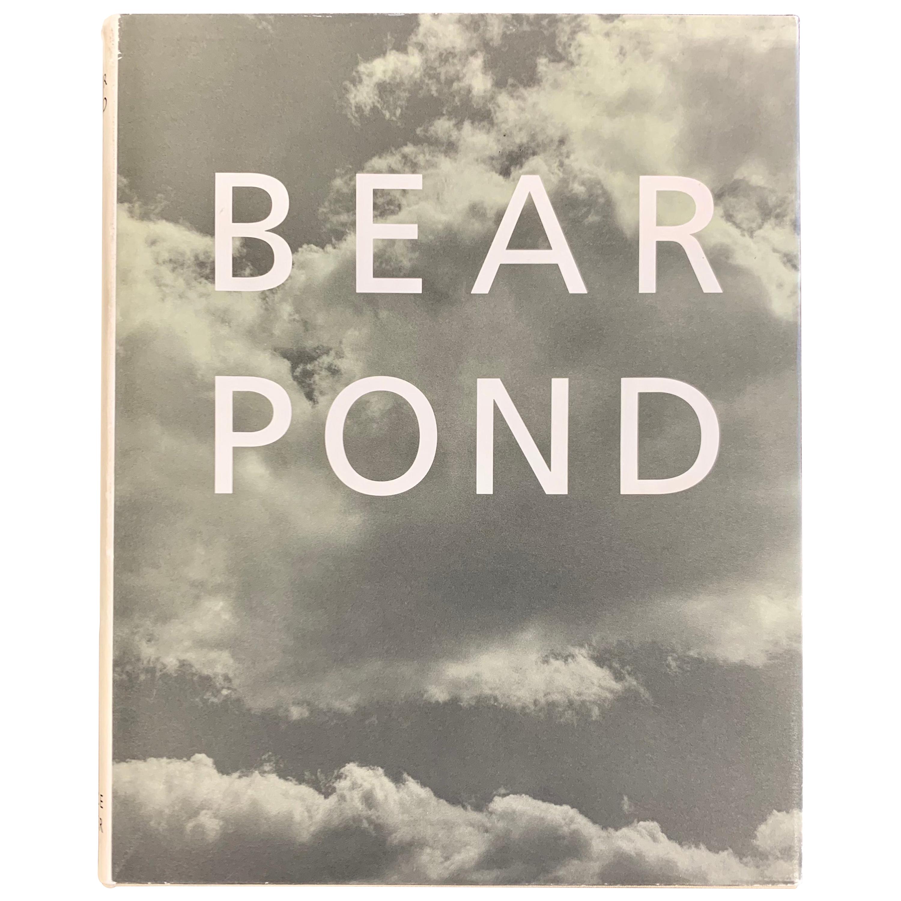 Bruce Weber Signed First Edition of Bear Pond Book
