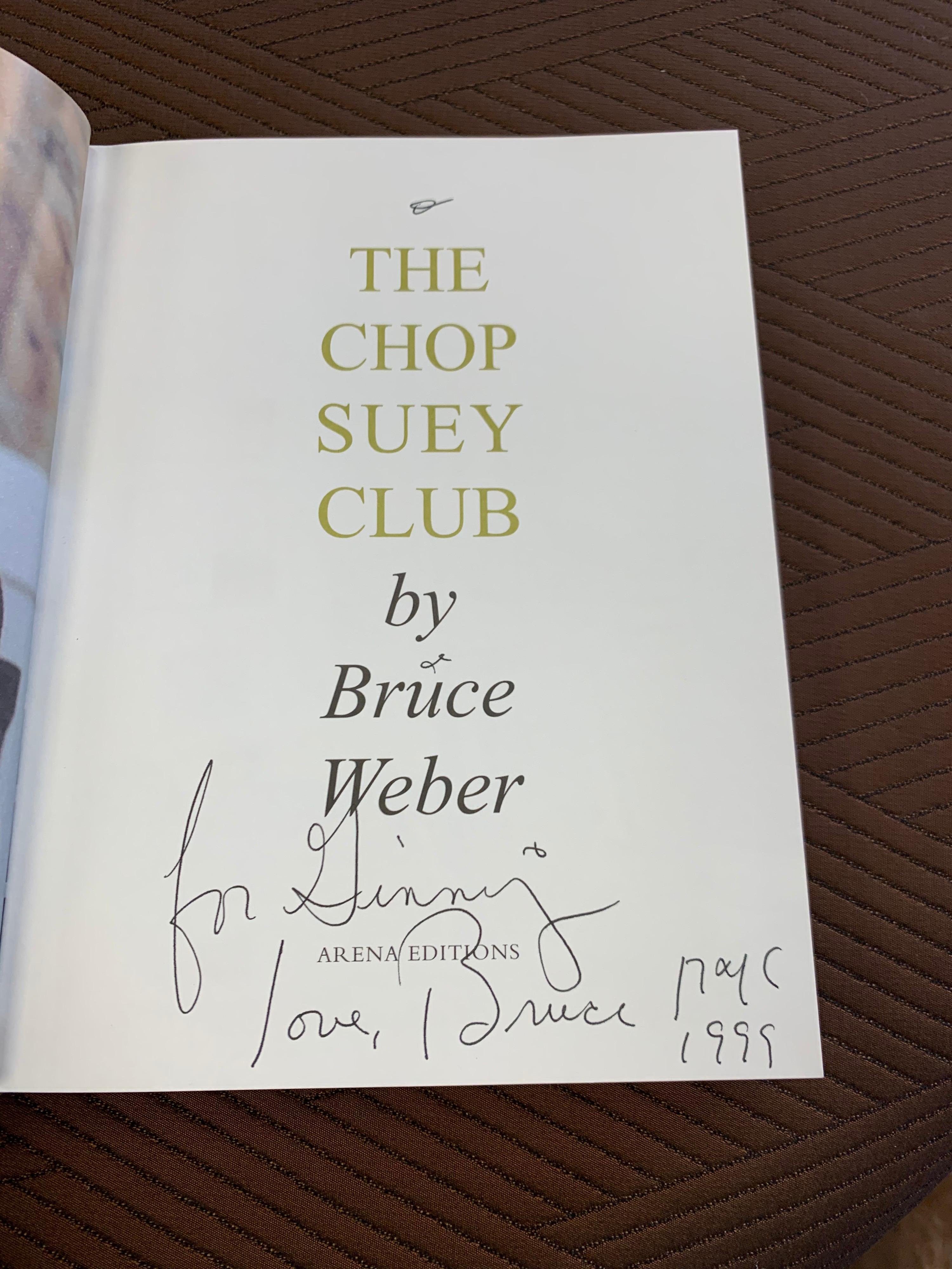 bruce weber the chop suey club