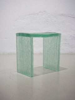 Bruch Glass Stool by Anima Ona