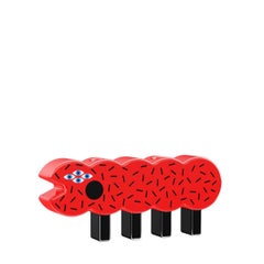 Brucoloco Candlestick in Ceramic by Marco Oggian