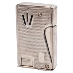 BRUDER EISERT Austria 1950 Superior Semi Automatic Squeeze Lighter In Chromed