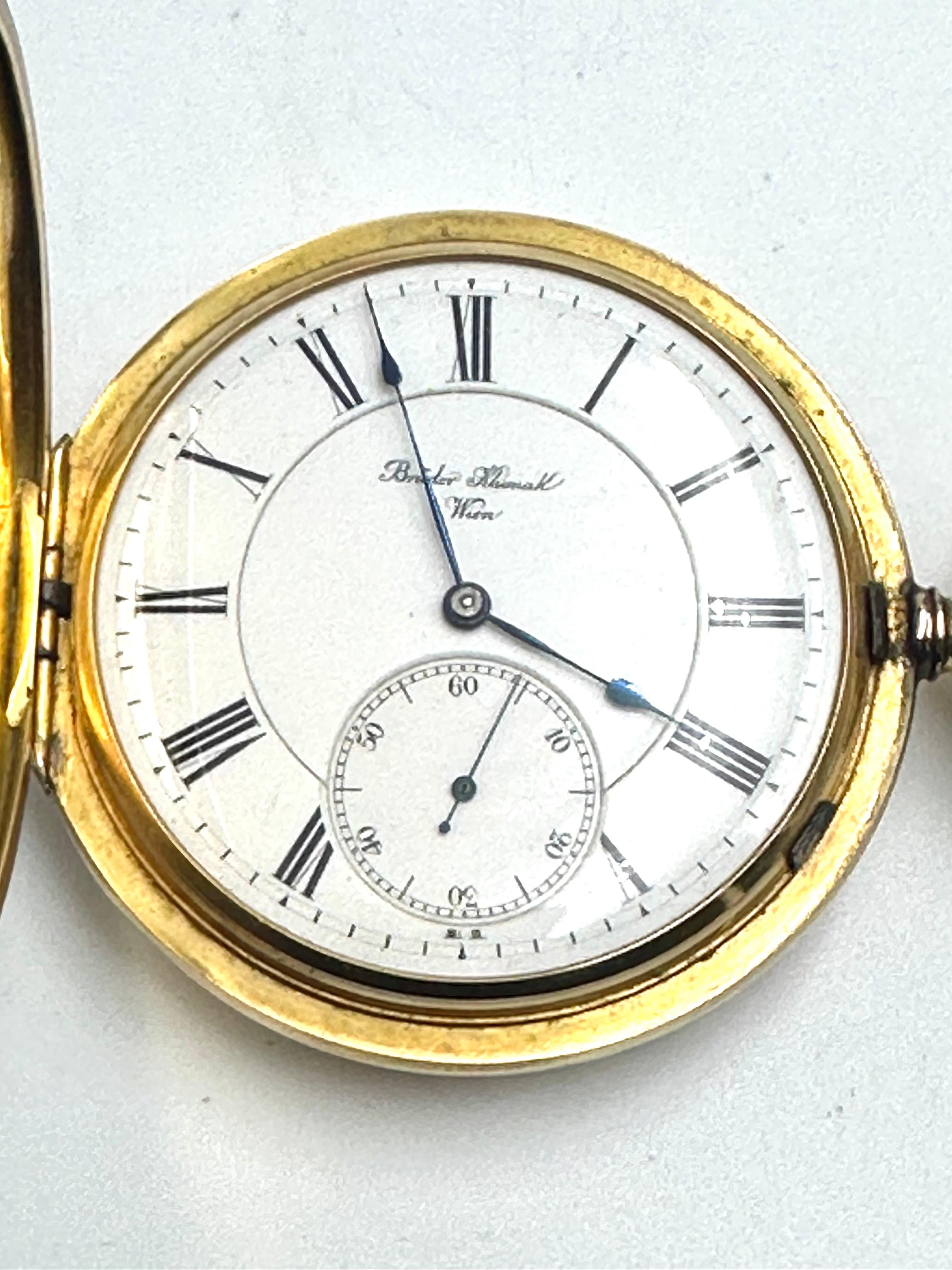 Bruder Klumak Wien Taschenuhr 3