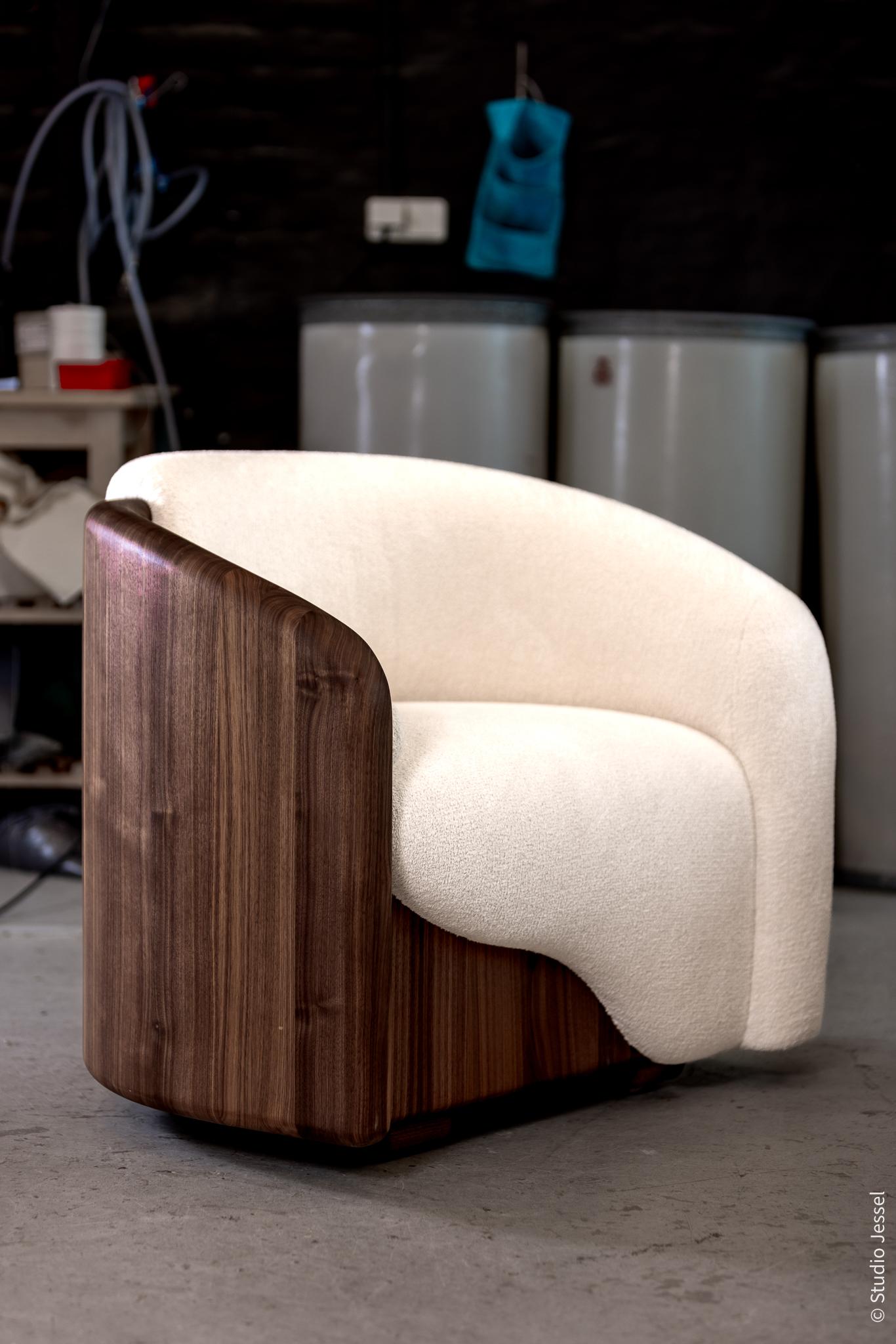 Sillón Ecume de Guillaume Chevalier Tela en venta