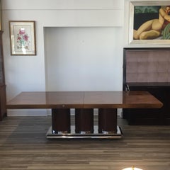 Brueton "Athens" Collection Dining or Conference Table in Exotic Mentose Wood