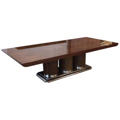 Brueton "Athens" Collection Dining or Conference Table in Exotic Mentose Wood