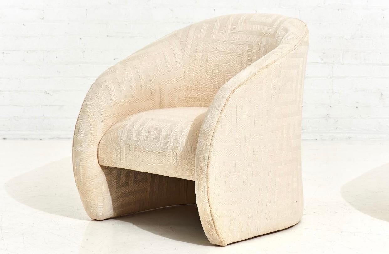Brueton Barrel Lounge Chairs 3
