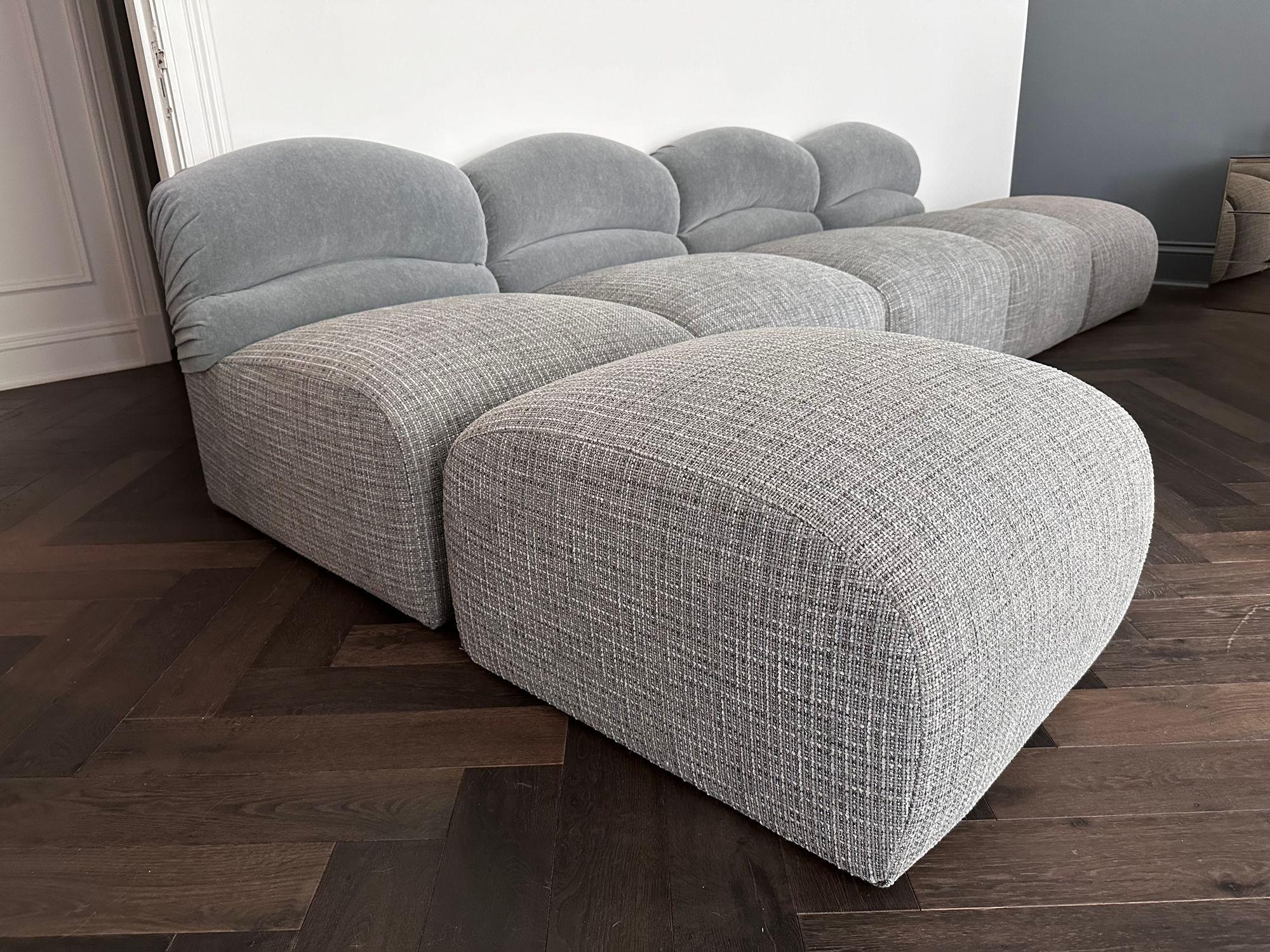 Canapé sectionnel HABANA de Stanley Jay Friedman pour Brueton, 1980 en vente 2