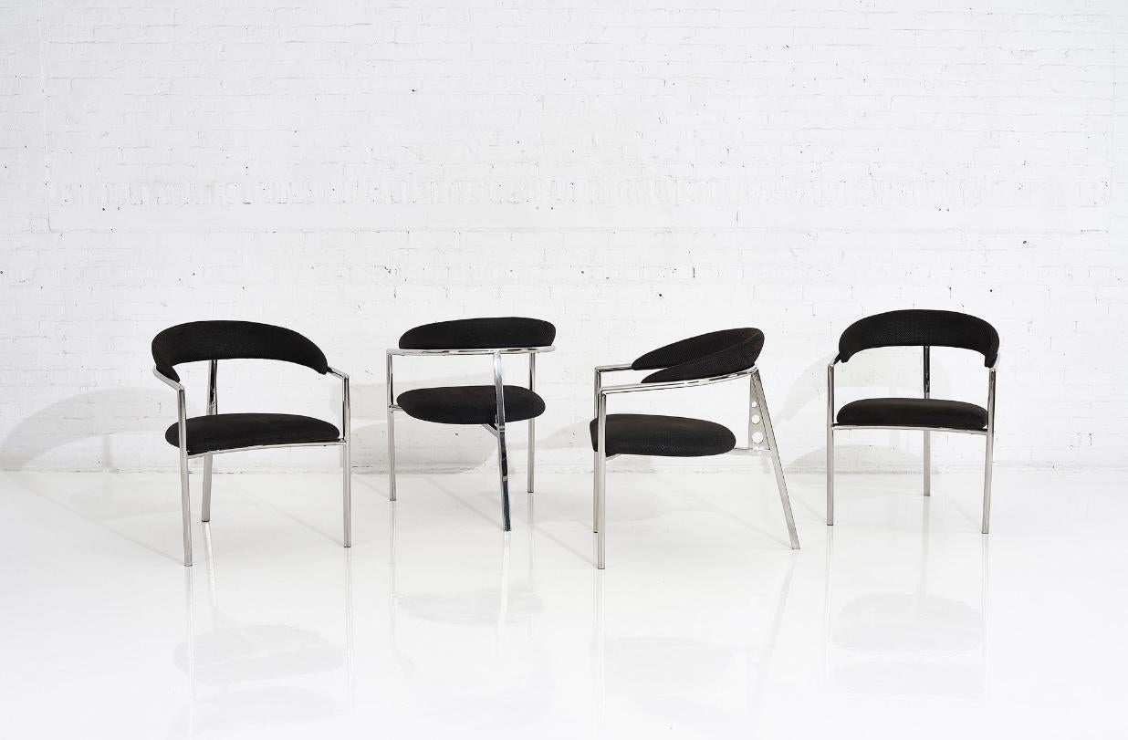 Postmoderne Dreibein-Sessel von Brueton, 1980er-Jahre (Ende des 20. Jahrhunderts) im Angebot