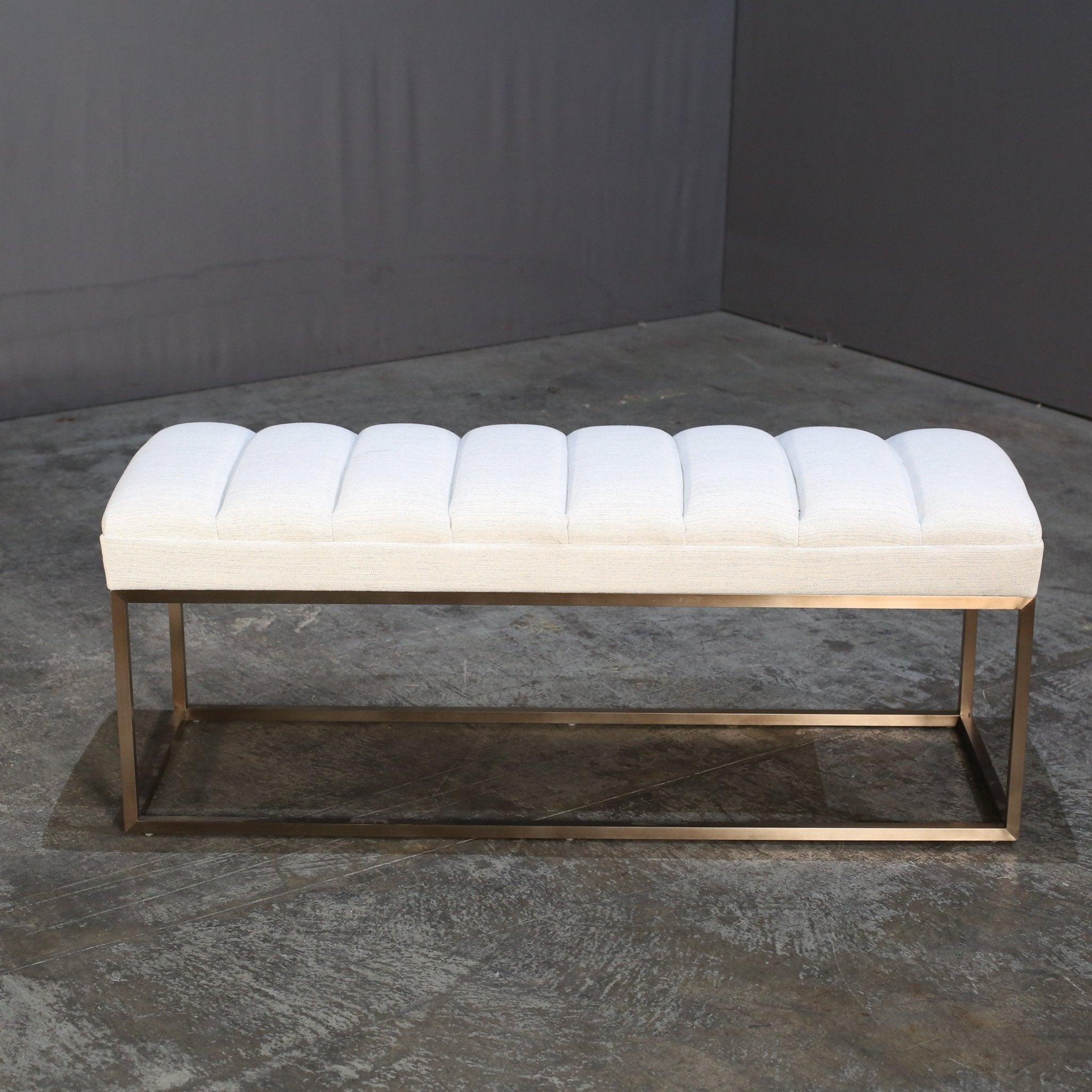 Modern Bruges Bench by Robert Langford
