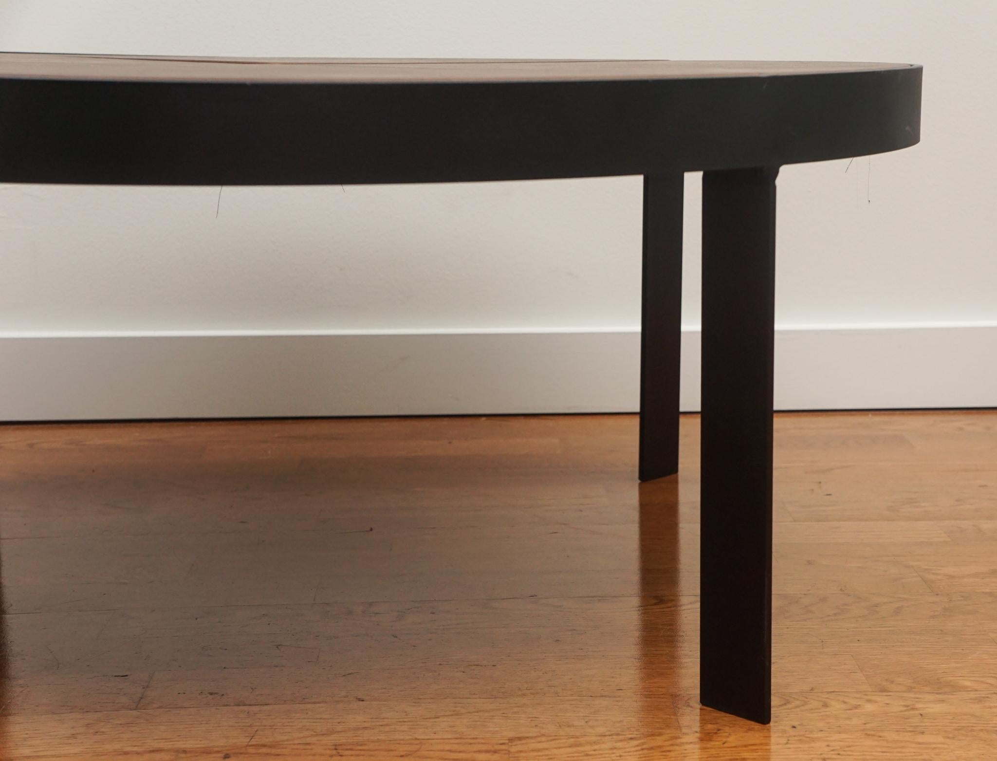 Machine-Made Bruges Round Coffee Table For Sale