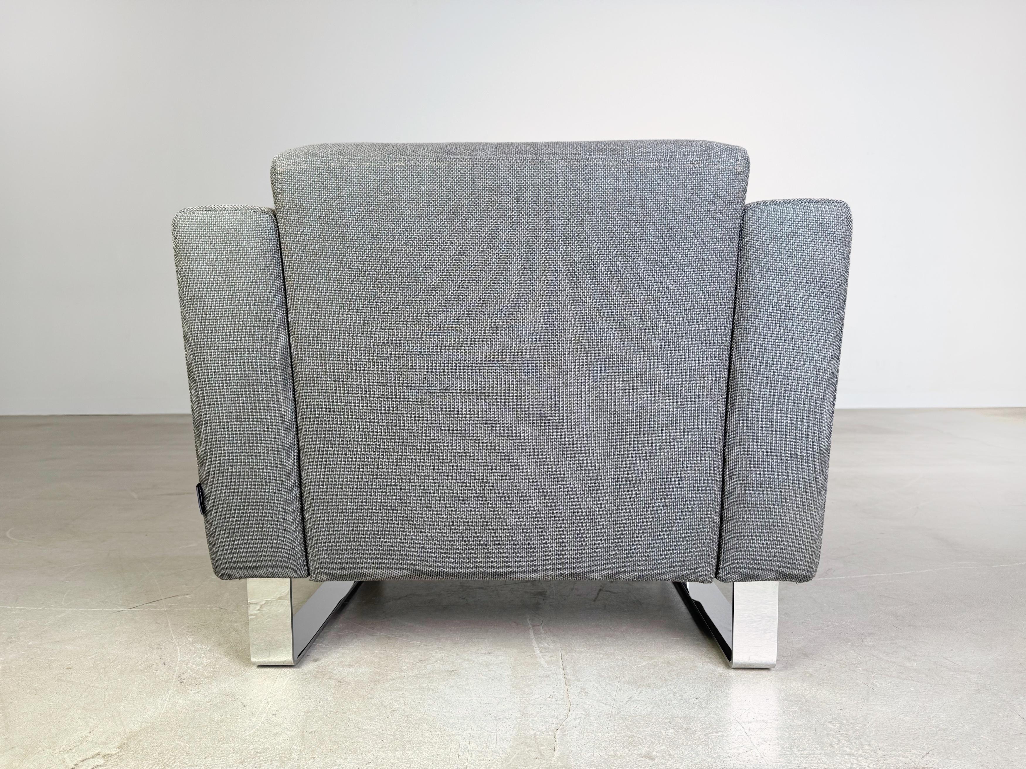 Tessuto Brühl Alba Sessel system/m neuwertig Design M. I. in vendita
