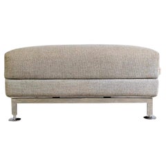 Brühl Moule large Hocker Ottoman Fußablage Fußhocker grau