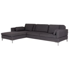 Brühl & Sippold Alba Fabric Corner Sofa Gray Function Sofa Couch