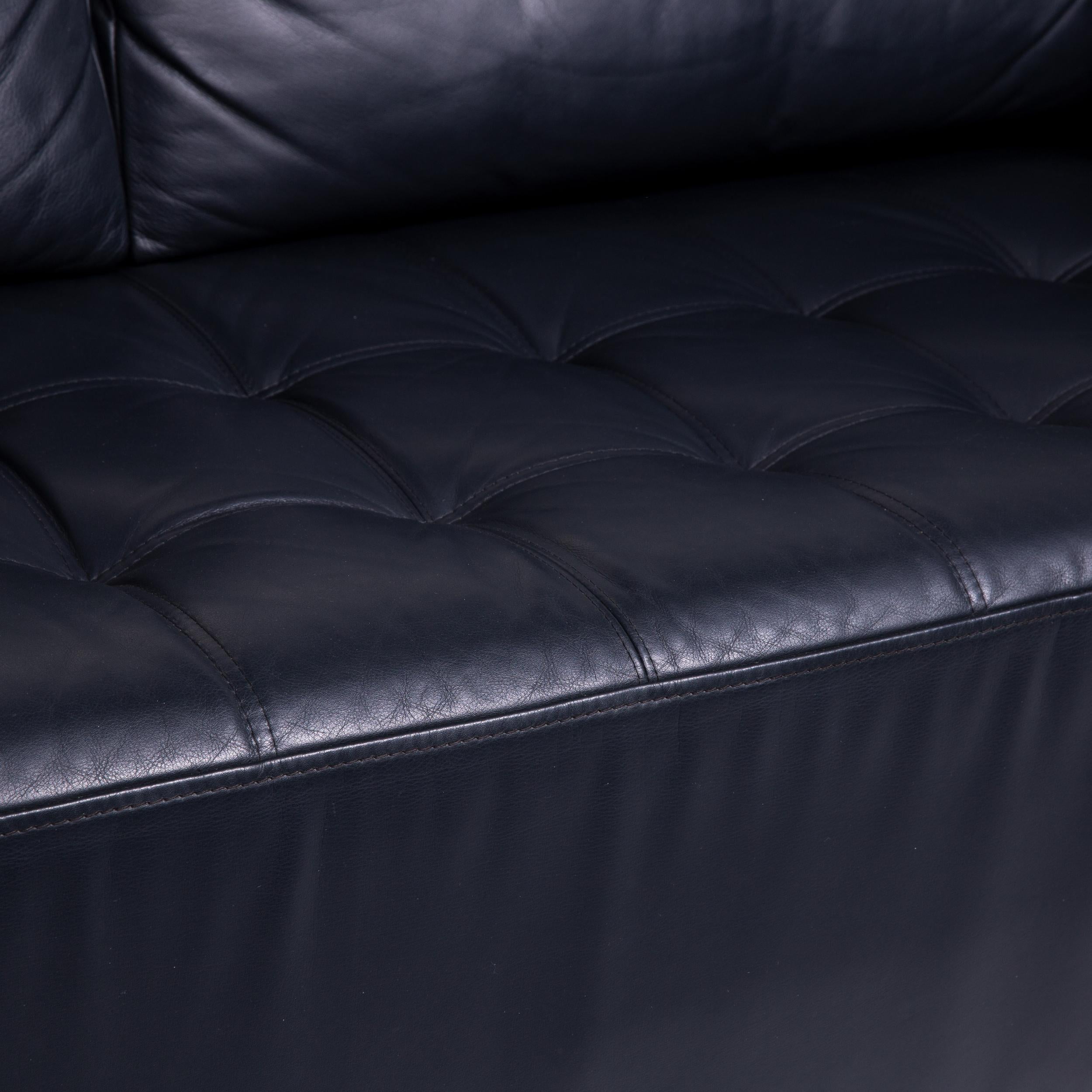 brown leather corner sofa