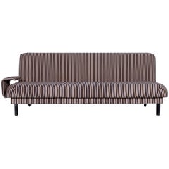 Brühl & Sippold Four-Two Designer Three-Seat Sofa Grey Fabric with Function