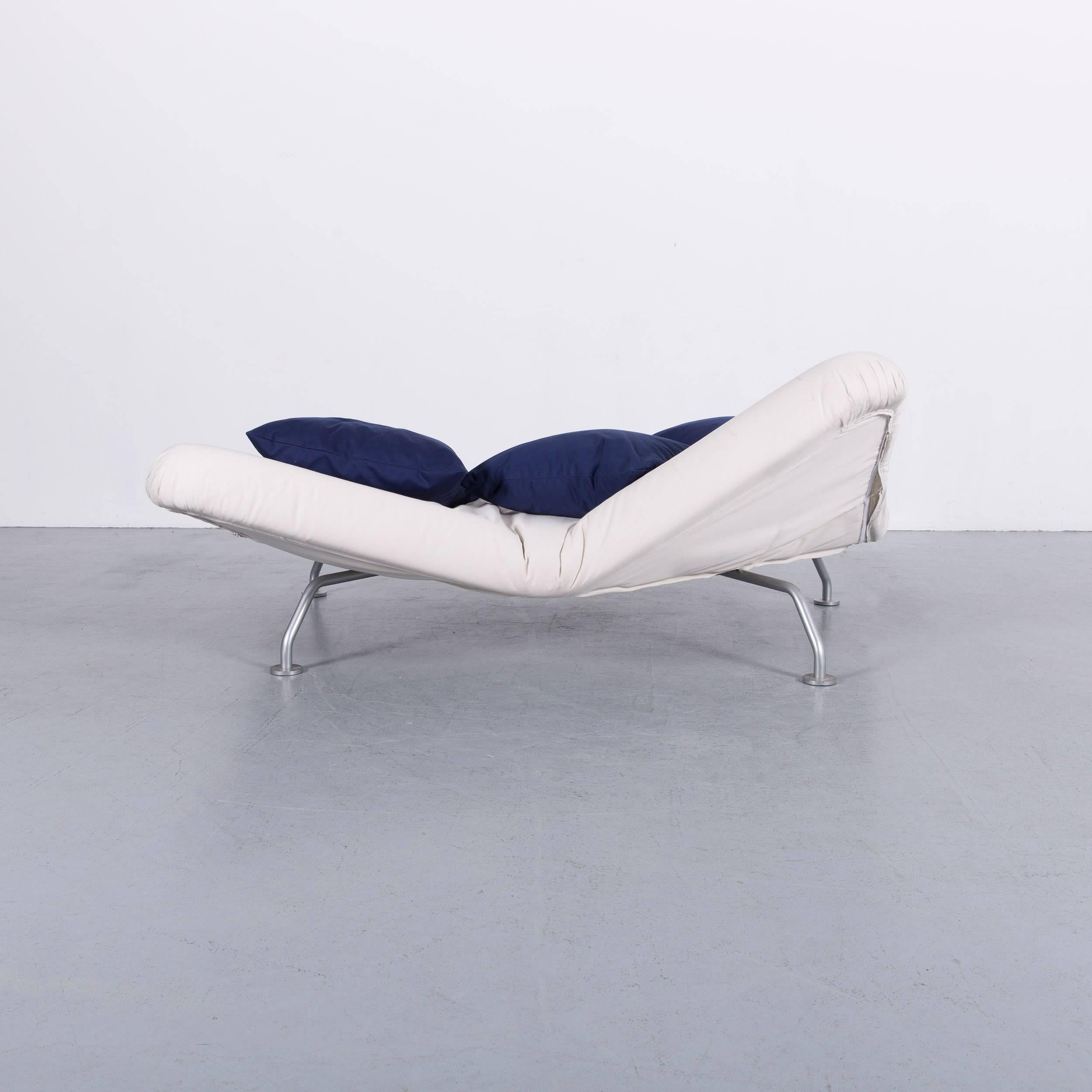 Brühl & Sippold More Bettsofa aus weißem Stoff Couch im Angebot 8