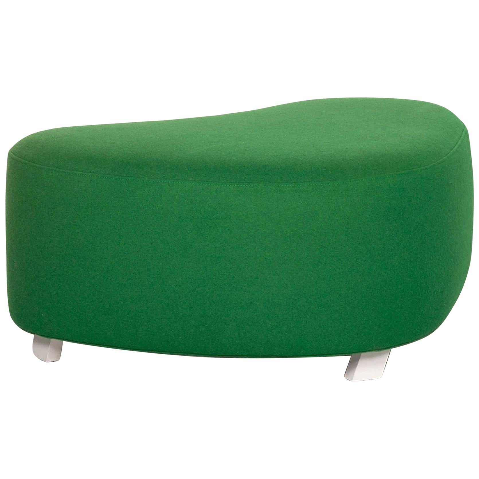 Brühl & Sippold Mosspink Stool Green Ottoman For Sale