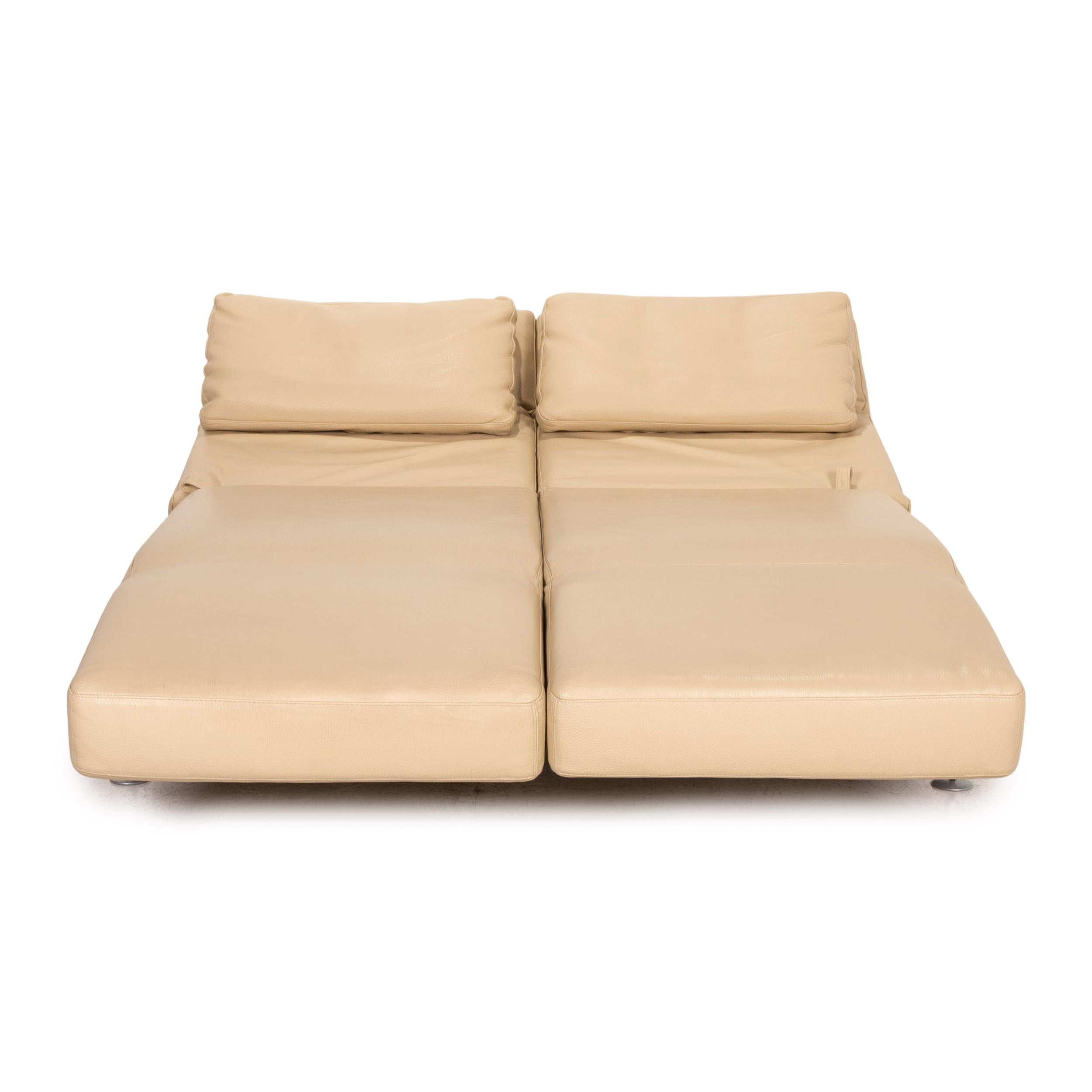 cream 2 seater sofa