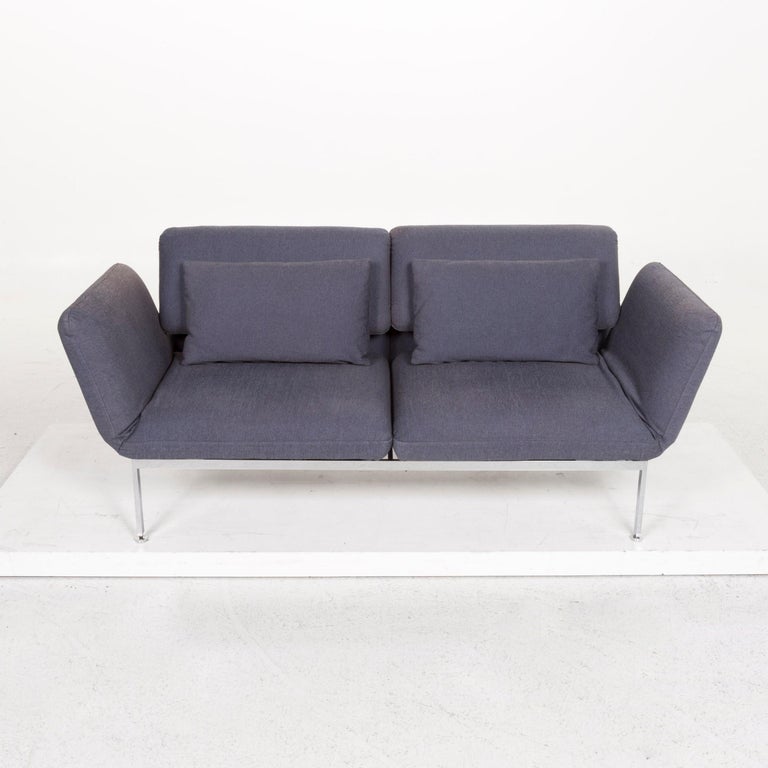 Bruhl And Sippold Roro Fabric Sofa Bed Blue Two Seat Sofa Function