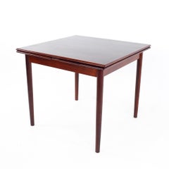 Bruksbo Mid Century Rosewood Hidden Leaf Game Dining Table